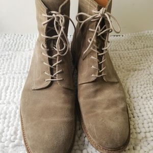 Men’s Frye suede leather chukka ankle tie boots 11.5